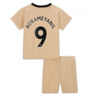 Chelsea Aubameyang #9 Fotballklær Tredjedraktsett Barn 2022-23 Kortermet (+ korte bukser)